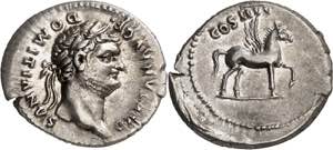 (76-77 d.C.). Domiciano. Denario. (Spink ... 