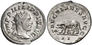 (248 d.C.). Filipo I. Antoniniano. (Spink ... 