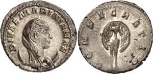 (253-254 d.C.). Mariniana. Antoniniano. ... 