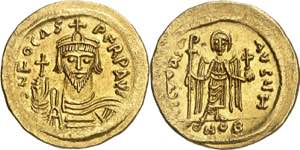 Focas (602-610). Constantinopla. Sólido. ... 