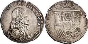 1676. Carlos II. Milán. 1/2 ducatón. (Vti. ... 