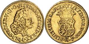 1741. Felipe V. Madrid. JF. 1 escudo. (AC. ... 