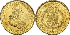 1761. Carlos III. Santa Fe de Nuevo Reino. ... 