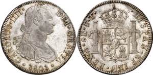 1801. Carlos IV. México. FT. 8 reales. (AC. ... 