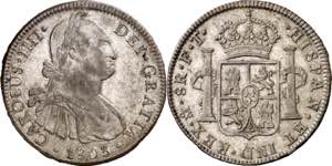1803. Carlos IV. México. FT. 8 reales. (AC. ... 