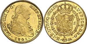 1801/1791. Carlos IV. Madrid. FA. 2 escudos. ... 