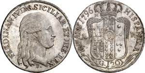 1796. Fernando IV de Nápoles, infante de ... 