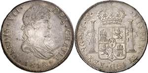 1813. Fernando VII. Guatemala. M. 8 reales. ... 