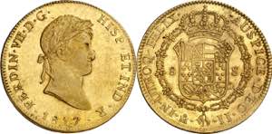 1817. Fernando VII. México. JJ. 8 escudos. ... 