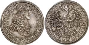 Austria. s/d (1670). Leopoldo I. Hall. Doble ... 