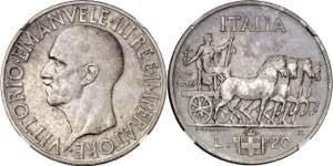 Italia. 1936. Víctor Manuel III. R (Roma). ... 