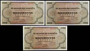 1938. Burgos. 500 pesetas. (Ed. D34) (Ed. ... 