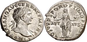 (111 d.C.). Trajano. Denario. (Spink 3116 ... 