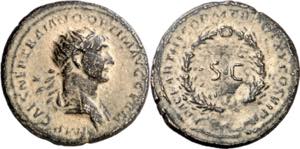 (115-116 d.C.). Trajano. Semis. (Spink 3244) ... 