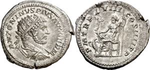 (215 d.C.). Caracalla. Antoniniano. (Spink ... 