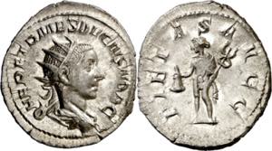 (251 d.C.). Herennio Etrusco. Antoniniano. ... 