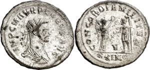 (280 d.C.). Probo. Antoniniano. (Spink ... 