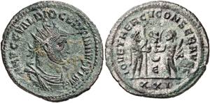 (290-294 d.C.). Diocleciano. Antoniniano. ... 