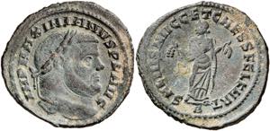 (299-303 d.C.). Maximiano Hércules. ... 
