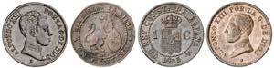 1870, 1906, 1912 y 1931. Lote de 4 monedas. ... 