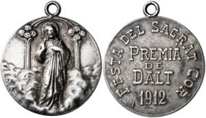 1912. Premià de Dalt. Festa del Sagrat Cor. ... 