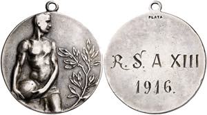 1916. Catalunya. R. S. AXIII/1916. (Anverso ... 