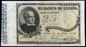 1893. 25 pesetas. (Ed. B84) (Ed. 300). 24 de ... 