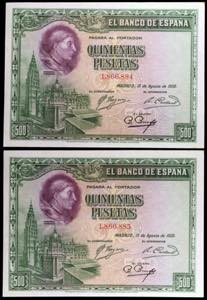 1928. 500 pesetas. (Ed. C7) (Ed. 356). 15 de ... 