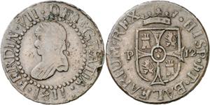 1811. Fernando VII. Mallorca. 12 diners. ... 