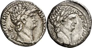 (64 d.C.). Nerón y Claudio. Siria. Ceca ... 