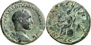 (238 d.C.). Gordiano II, Africano. ... 