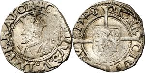 1548. Carlos I. Besançon. 1/2 carlos. (Vti. ... 