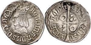 1545. Carlos I. Barcelona. 1 croat. (AC. 61) ... 