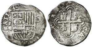 1591. Felipe II. Segovia. I. 4 reales. (AC. ... 
