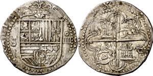 s/d. Felipe II. Sevilla. . 4 reales. (AC. ... 