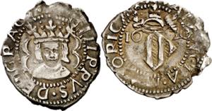 1620. Felipe III. Valencia. 1 divuitè. (AC. ... 