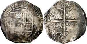 1617. Felipe III. Potosí. M. 8 reales. (AC. ... 