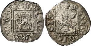 Alfonso XI (1312-1350). Toledo. Novén. ... 