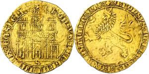 Alfonso XI (1312-1350). Sevilla. Dobla de 35 ... 