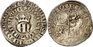 Enrique II (1369-1379). Córdoba. Real de ... 