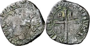 Enrique II (1369-1379). Soria. Cruzado. ... 