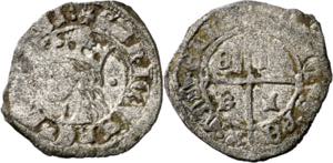 Enrique II (1369-1379). ¿Sevilla?. Cruzado. ... 
