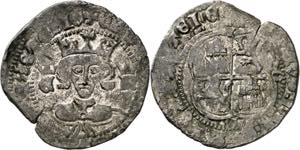 Enrique II (1369-1379). Toledo. Real de ... 
