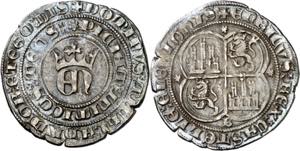 Enrique II (1369-1379). Burgos. Real. ... 