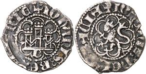 Juan I (1379-1390). Burgos. Sexto de real. ... 