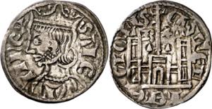 Sancho IV (1284-1295). Burgos. Cornado. ... 