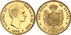 1878*1961. Franco. DEM. 10 pesetas. (AC. ... 