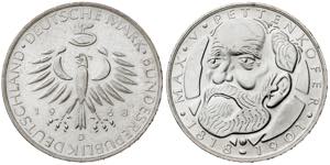 Alemania. 1968. D (Múnich). 5 marcos. (Kr. ... 