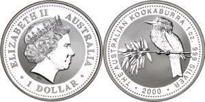 Australia. 2000. Isabel II. 1 dolar. (Kr. ... 