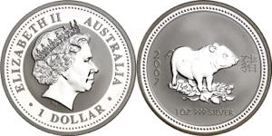 Australia. 2007. Isabel II. 1 dólar. (Kr. ... 